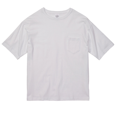 ５.6オンスビッグシルエットTシャツ(ポケット付き)イメージ