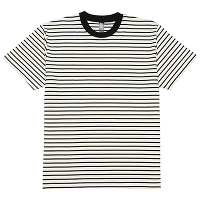 5.3オンス プレミアムコンフォートボーダーTシャツイメージ